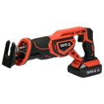 Yato scie alternative avec batterie li - ion 2, 0ah 18v