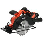 Yato scie circulaire avec batterie li - ion 2, 0ah 165 mm 18v