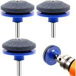 Yeemeen 3pcs affûteuse de lame de tondeuse à gazon affûteur de lame universel pour perceuse electrique, ... Yeemeen 3pcs affûteuse de lame de tondeuse à gazon affûteur de lame universel pour perceuse electrique, ...