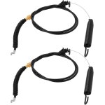 Yemaesre - 2 pi�ces c�ble d'engagement de plateau de tondeuse a gazon compatible avec la tondeuse a gazon ...