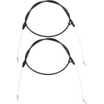 Yemaesre - 2 pices cble de commande de tondeuse a gazon compatible avec mtd compatible avec troy - ...