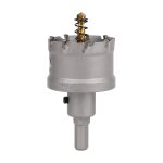 Yemaesre - 47mm scie cloche en mtal, carbure tungstne coupeur tct trou avec foret de centrage, pour ...