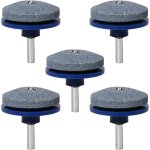 Yemaesre - 5 pices aigu ur de lame de tondeuse a gazon, affuteur lame tondeuse, affteur de tondeuse, ...