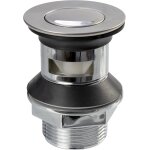 Yemaesre - c77167 - bonde de lavabo vasque 1 1 / 4 pop - up clic - clac avec clapet - en plastique Yemaesre - c77167 - bonde de lavabo vasque 1 1 / 4 pop - up clic - clac avec clapet - en plastique