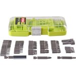 Yemaesre - coffret cristal 55 accessoires de vissage - boulonnage 50 embouts 25 mm + 2 embouts 50 mm ...