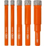 Yemaesre - ensemble de forets diamantés secs 6mm 6mm 8mm 10mm 12mm scie cloche pour granit, marbre, maçonnerie ... Yemaesre - ensemble de forets diamantés secs 6mm 6mm 8mm 10mm 12mm scie cloche pour granit, marbre, maçonnerie ...