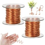 Yemaesre - fil de cuivre de jardinage pour electroculture, fils emaills en cuivre 1mmx10m, magntique ...