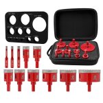 Yemaesre - foret diamant kit trpan carrelage - 11 pices(6 / 8 / 10 / 20 / 25 / 28 / 32 / 35 / 45 / ...