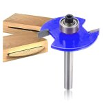 Yemaesre - fraise a dfoncer pour biscuits - tige de 6, 35 mm - outil de menuiserie(bleu, 10)