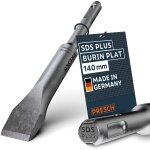 Yemaesre - sds - plus burin plat - tranchant robuste et durable de 20 mm de large - pour tous les travaux ...