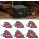 Yinke lot de 6 peignes de coupe pour tondeuse, magic clip trimmer, 6 lames de 32 mm, 38 mm, 44 mm, 51 ...