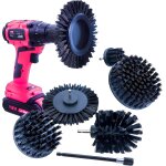 Ytseazn - werkfix brosses nettoyage pour perceuse visseuse a poils durs noirs. brosses a nettoyer mtal ...