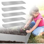 Yuenfong 20m bordure de jardin bordure de pelouse acier mtal galvanis flexible de palissade dcorative, ...