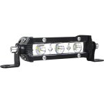 Yujtg - phare de travail 15w 13 cm barre led 12v 24v spot projecteur led voiture etanche ip67 slim feux ...