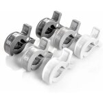 Zamboo pince poussette universelle (lot de 6 pieces) - crochet poussette, landau et siege auto pour accrocher ... Zamboo pince poussette universelle (lot de 6 pieces) - crochet poussette, landau et siege auto pour accrocher ...