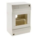 Zenitech coffret �lectrique nu / a �quiper 1 rang�e 4 modules