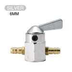 Zs racing - joli de carburant précieux pour carburateur de moto, robinet de pompe, 6mm - type 6mm silver ... Zs racing - joli de carburant précieux pour carburateur de moto, robinet de pompe, 6mm - type 6mm silver ...