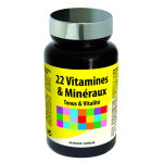 22 vitamines & mineraux pour toute la famille - 60 glules vgtales