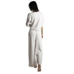 Alexa - cardigan cache - coeur blanc en coton modal