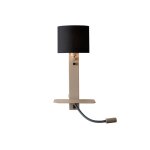 Applique florence liseuse sable abat - jour noir Applique florence liseuse sable abat - jour noir