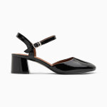 Babies  talon angelica noires vernies