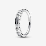 Bague argent�e pour femme pandora signature