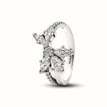 Bague asym�trique herbier scintillant - pandora timeless