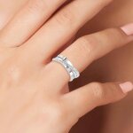 Bague b2367 - argent - 7 - 54 so charm