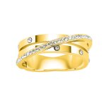 Bague b2367 - dore - 7 - 54 so charm