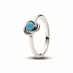 Bague cercles de l?éternité turquoise Bague cercles de l?éternité turquoise