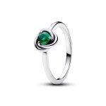 Bague cercles de l?éternité verte Bague cercles de l?éternité verte