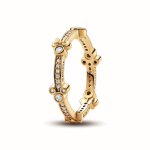 Bague �ternit� scintillante mickey et minnie - disney x pandora
