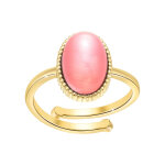 Bague femme b2457 - rose - quartz - angèle m Bague femme b2457 - rose - quartz - angèle m