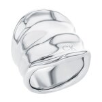 Bague femme calvin klein elemental - 35000645 acier argent