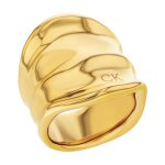 Bague femme calvin klein elemental - 35000646 acier dor