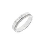 Bague femme calvin klein minimal linear - 35000200 acier argent