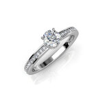 Bague pour femme finition argentée Bague pour femme finition argentée