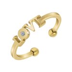 Bague femme so charm - bd4109 - dore - bague femme love Bague femme so charm - bd4109 - dore - bague femme love