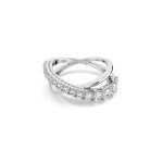 Bague femme swarovski hyperbola spin - 571495