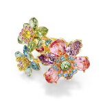 Bague femme swarovski idyllia - 5721580 plaqué or multicolore Bague femme swarovski idyllia - 5721580 plaqué or multicolore