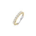 Bague femme ti sento - 12381zy argent 925 / 1000 dor