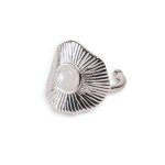 Bague fleur argent�e brsl0476 - r kosma paris