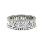 Bague glamour lock finition argentée Bague glamour lock finition argentée