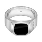 Bague homme boss bijoux odell - 1580652 acier argent Bague homme boss bijoux odell - 1580652 acier argent