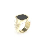Bague homme guess bijoux inscription - jumr04402jwyg acier dor�