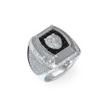 Bague homme guess bijoux lion king jumr05002jwst acier acier