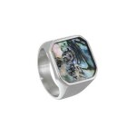 Bague homme jourdan jh120002r - malibu - acier argent Bague homme jourdan jh120002r - malibu - acier argent