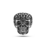 Bague homme police bijoux tribal edge - acier argent Bague homme police bijoux tribal edge - acier argent