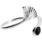 Bague kosma arielle brs22251 - argent - métal argenté & onyx noir femme Bague kosma arielle brs22251 - argent - métal argenté & onyx noir femme