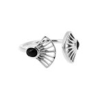 Bague kosma arielle brs22261 - argent - métal argenté & onyx noir femme Bague kosma arielle brs22261 - argent - métal argenté & onyx noir femme